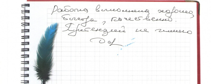 Работа выполнена хорошо, быстро, качественно. Претензий не имею.