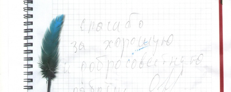 Спасибо за хорошую и добросовестную работу.