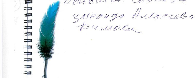 Отзыв о натяжном потолке по договру № 287 "Сделано хорошо,большое спасибо.Зинаида Алексеевна Димова"