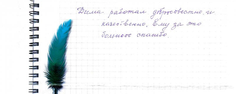 17 октября Отзыв о натяжном потолке по договору № 397 "Дима работал добросовестно и качественно. Ему за это большое спасибо"