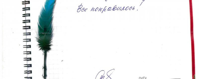Отзыв о натяжном потолке по договору № 4555 "Спасибо мастерам качественную за работу! Все понравилось"
